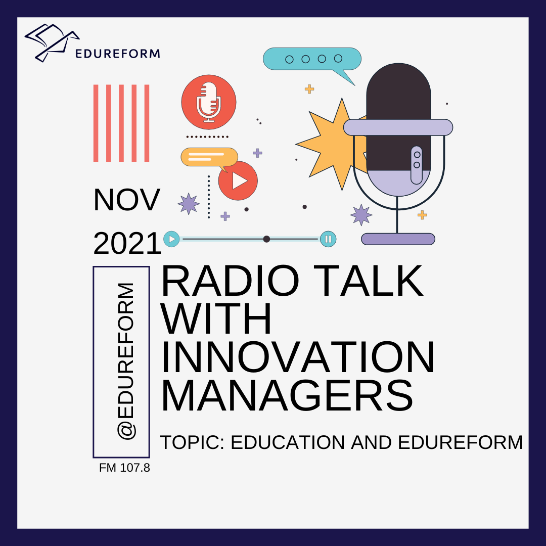 EDUREFORM INNOVATION MANAGERS ON THE RADIO