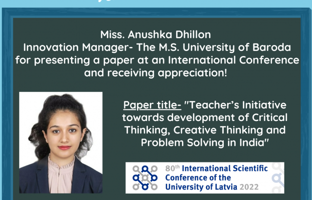EDUREFORM Innovation Manager presents her research during International Conference